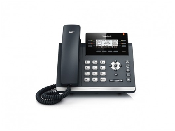 IP phone, Dual Ethernet, 2.7in. 192x64 pixel graphical LCD with backlight, PoE, (AC Adapter optional)