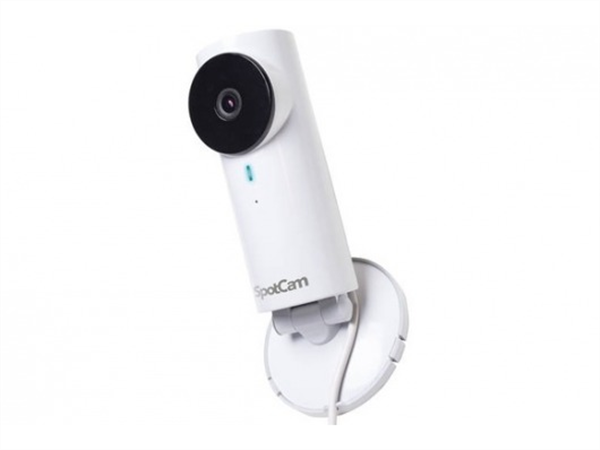 High-definition WiFi video camera with 2-way audio and night vision, with free 24-hour cloud based Network Video Recording service for reco
