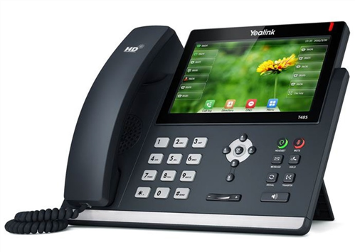 IP Phone, Dual Gig. Ethernet, Touch Screen, PoE (AC Adapter optional)