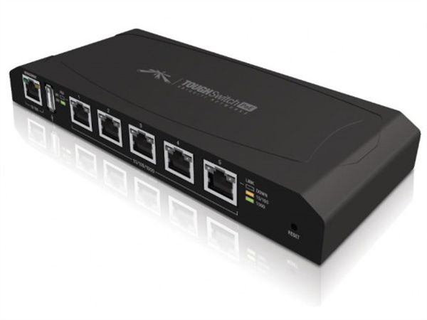 5-port managed switch with 24V PoE