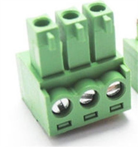 Terminal block connector, 3-pin