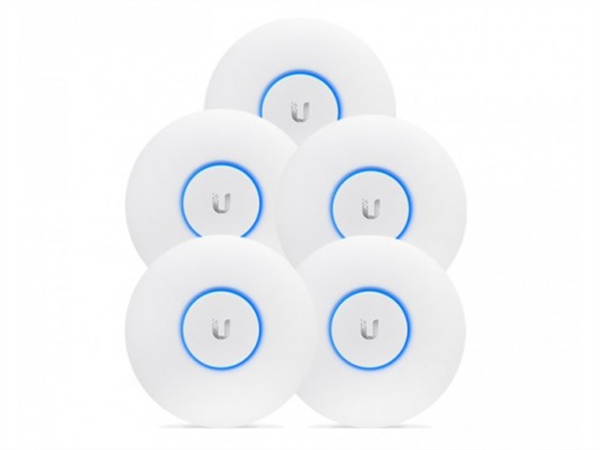 5-pack of UAP-AC-PRO, 802.11ac AP (PoE Adapters Optional)