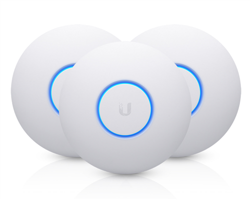 3-pack of UniFi Compact 802.11ac Wave2 MU-MIMO Enterprise Access Point