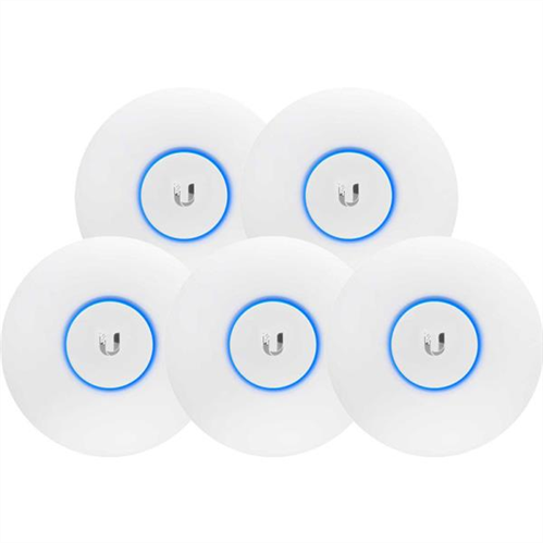 5-pack of UniFi Compact 802.11ac Wave2 MU-MIMO Enterprise Access Point