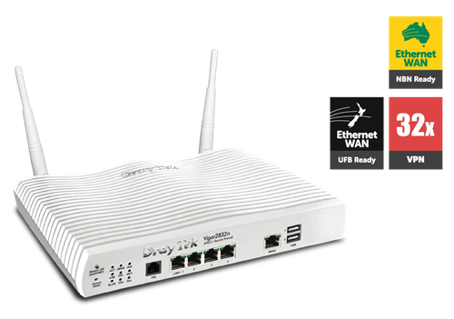 Vigor2832n ADSL/UFB WiFi Router, Firewall