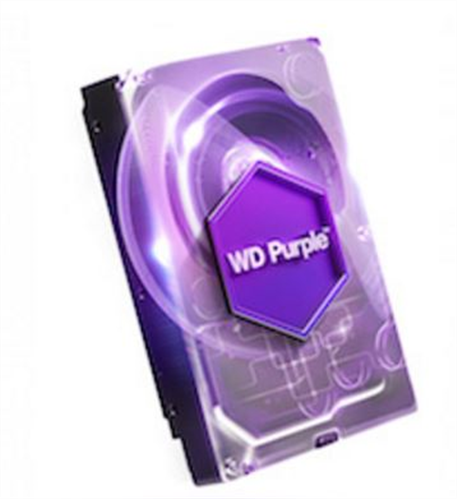 4TB Purple SATA 6GB/S Hard Disk for Video Surveillance Applications