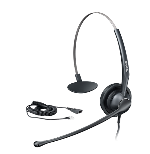 Headset for Yealink IP Phones, wideband audio