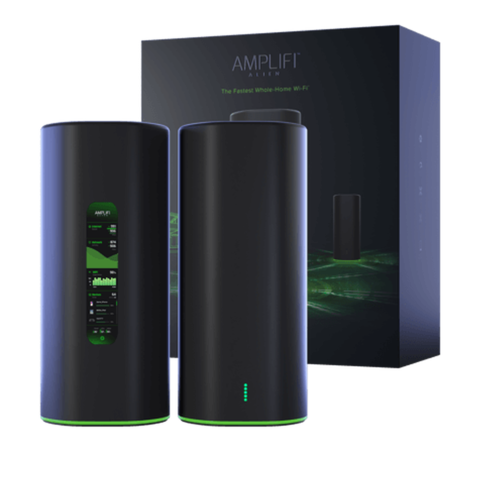 AmpliFi Alien 802.11ax Wi-Fi 6 8 x 8 Tri-Band Router and MeshPoint Kit