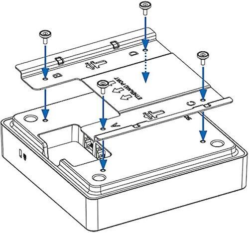 AP6 Mounting bracket kit for plenum & flat ceiling mount (for AP6 420, 420E, 840, 840E)