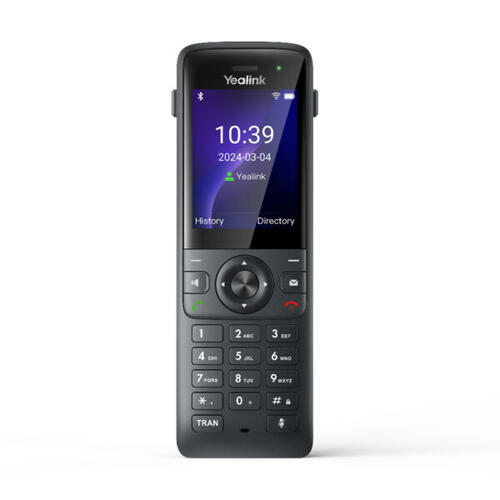 Enterprise portable Wi-Fi IP phone with colour screen