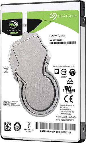 4TB BarraCuda 2.5 inch SATA Hard Disk Drive