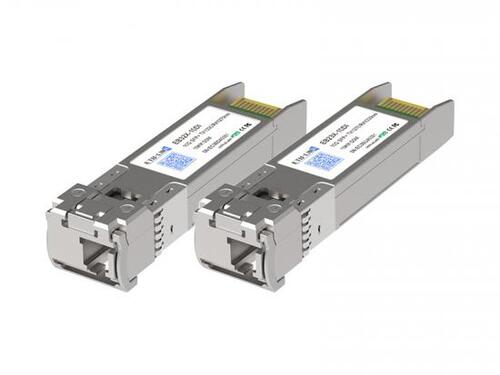 10Gbps Bi-Directional Single-mode SFP+ Pair, 10km Range