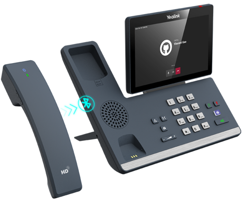 MS Teams Premium IP Phone, 7in Touch Screen, with Wireless Handset