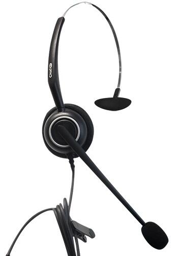 Noise Cancelling Mono Headset for Skype/Lync/Softphone, USB
