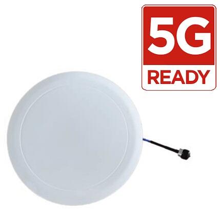 4G/5G Slim Series Large Ceiling Antenna, 380 to 4000 MHz, N Female