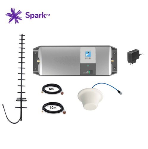 GO, Smart Indoor Spark Cellular Repeater Kit,with Ceiling Dome Antenna