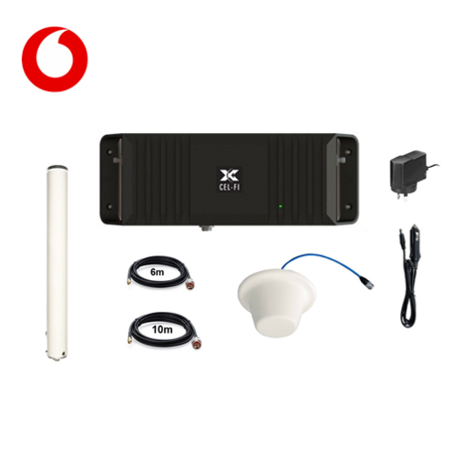 GO2 (G32) Signal Booster for Vodafone, w' Outdoor Omni and Ceiling Ant