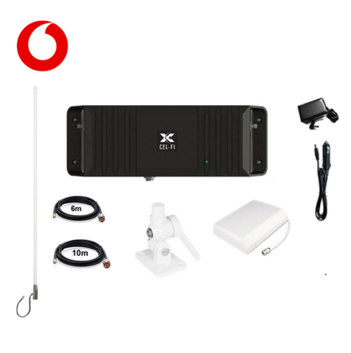 GO2 (G32) Signal Booster for Vodafone, w' Marine Omni and Indoor Panel