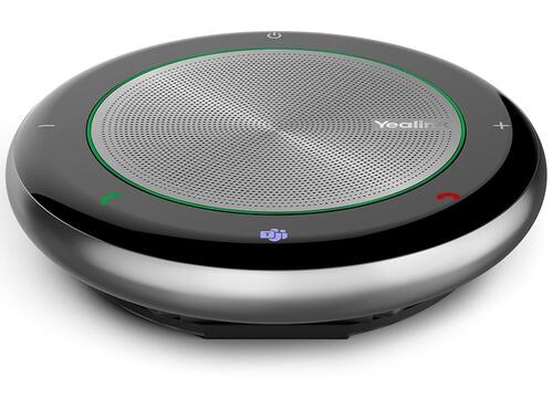 Portable Speakerphone, USB and Bluetooth, UC and MS Compatible, 2x Mic