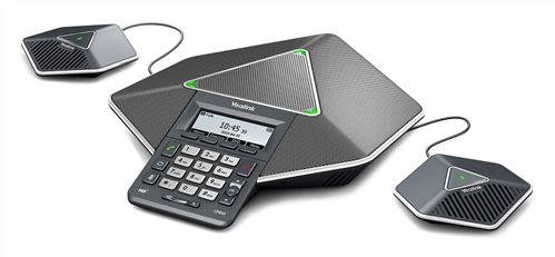 CP860 VoIP Conference Phone and 2x CPE80 Extension Microphones
