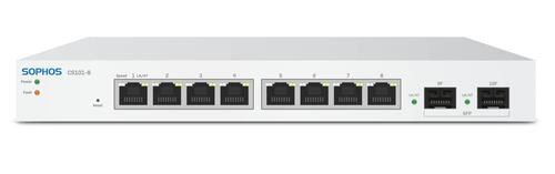CS101-8 Managed Ethernet Switch, 8x 10/100/1000Base-T ports, 2x SFP 1G Ports