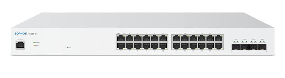 CS110-24FP Sophos Switch with Support and Services - 5 year - 24 port with Full PoE