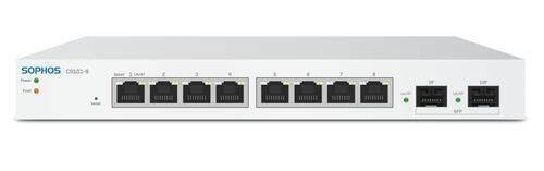 CS210-8FP Sophos Switch with Support and Services - 1 year - 8 port (8x2.5G) with Full PoE