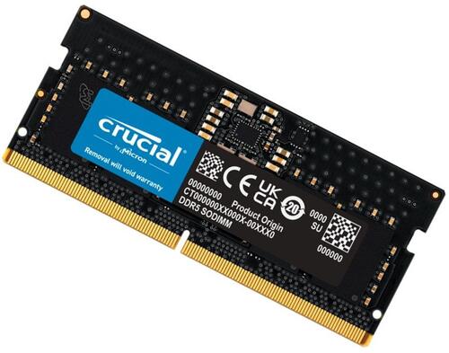 16GB DDR5 SODIMM 4800MHz C40 1.1V Notebook Laptop Memory