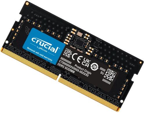 16GB DDR5 SODIMM 5600MHz CL46 Notebook Laptop Memory