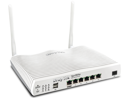 ADSL / VDSL / UFB Router with Firewall and VPN, Wi-Fi 6