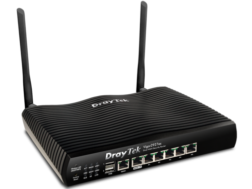 Dual GigE WAN Router/Firewall, IPSec, PPTP, SSL VPN, QoS, Wi-Fi 6