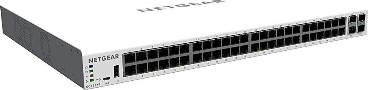52-port Gigabit Ethernet Switch, 2 SFP, 2 SFP+, Insight