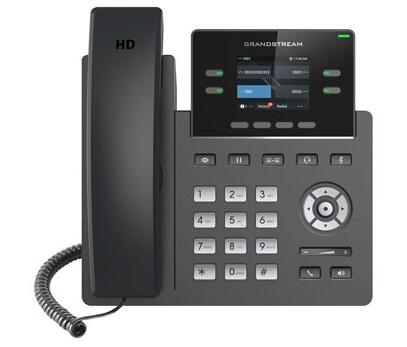 IP Phone, 4 Lines, 2 SIP, 2.4 inch Colour Screen, No PoE