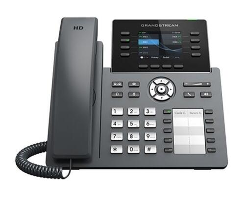 IP Phone, 8 Line, Carrier-Grade, PoE, Wi-Fi