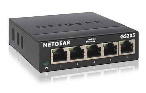 5-port Gigabit Unmanaged Ethernet Switch