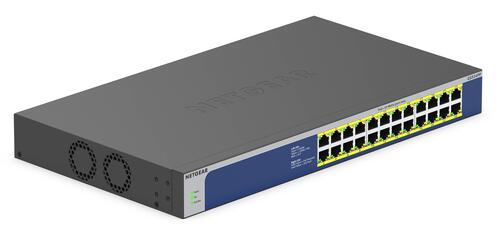 24-Port High Powered POE+ Gigabit Unmanaged Switch (300W POE Budget)