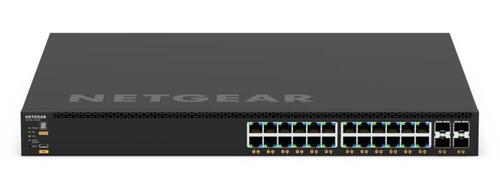 AV Line 24-Port Gigabit PoE+ Managed Switch with 4x SFP+