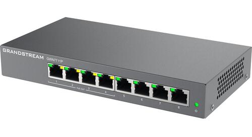 8-Port Gigabit Layer 2-Lite Managed Ethernet Switch, PoE+