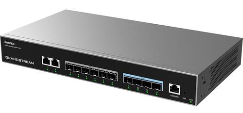 12-Port Layer3 Managed Aggregation Switch, 6 x SFP, 4 x SFP+, 2 x GigE