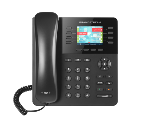 IP Phone, 2.8 inch colour LCD, 32 on-screen speed dials, Bluetooth