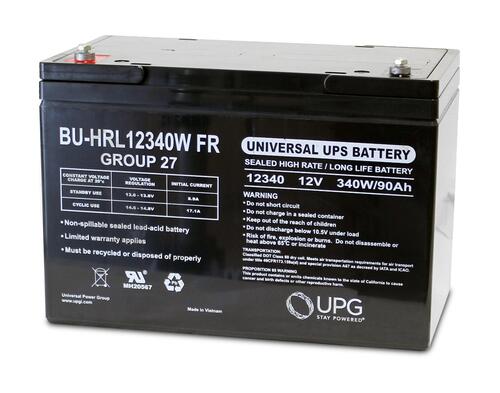 CSB 12V 34W 9.0 AH Long Life Replacement UPS Battery