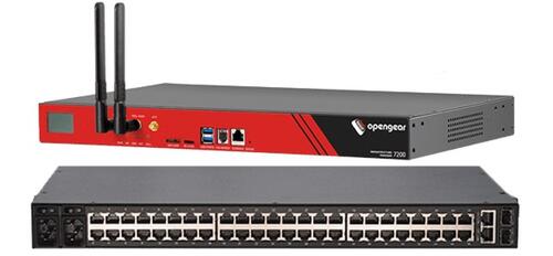 48 serial software selectable, dual AC, 2 GbE Ethernet or fiber SFP, 16GB flash, Rest of World 4G LTE cellular, v.92 modem