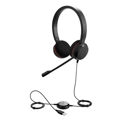 Evolve 20 SE USB (Wired) Stereo Headset, USB-A, UC