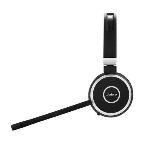 Evolve 65 Stereo Wireless Headset, Long Range, Uc, With Charge Stand