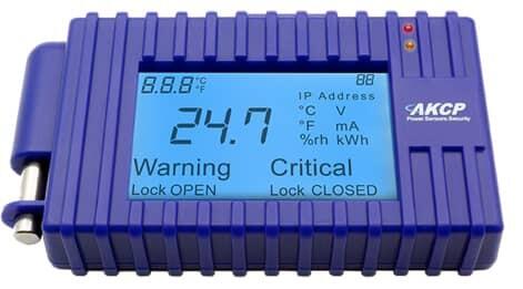 Programmable LCD Sensor Display with built in temp & humidity sensor