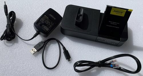 Spare charger and accessories for Jabra Motion