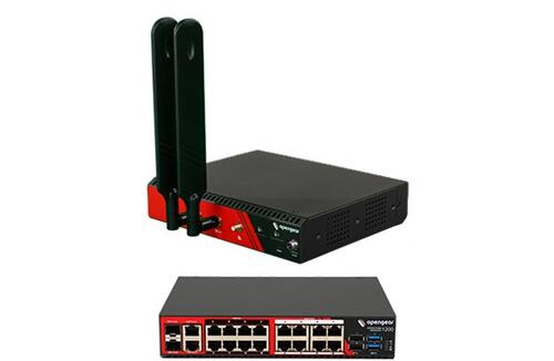 8 serial straight pinout, 2x 1GbE with SFP, x86 1.4GHz 4-core 4GB mem 16GB SSD, TPM 2.0, 4G LTE-A Pro Global, dual power input