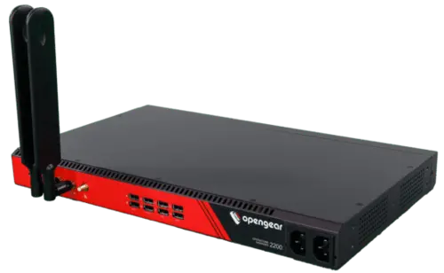 Console Server + Automation, 24 serial, 2x 1GbE/SFP, 24x 1GbE, 4G LTE