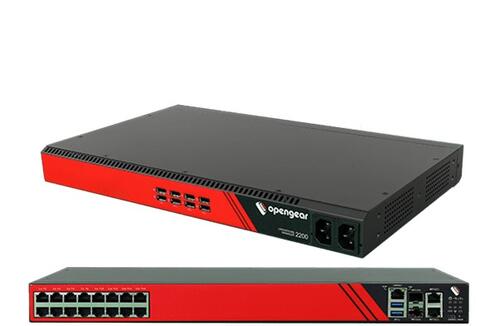 16 selectable serial ports, x86 4-core CPU, 8G RAM, 64G SSD, 1GbE with SFP,  Docker Support, TPM 2.0, Dual AC, C14