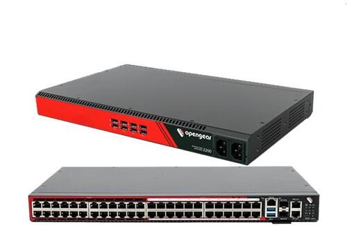 24 selectable serial ports + 24x 1GbE switch, x86 4-core CPU, 8G RAM, 64G SSD, 1GbE with SFP,  Docker Support, TPM 2.0, Dual AC